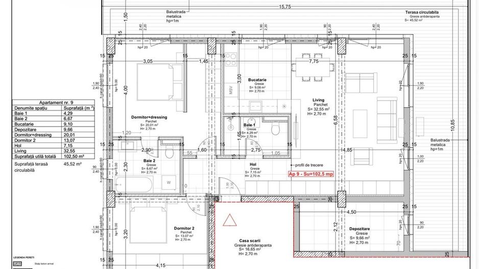 Soarelui – Braytim | Proiect Nou | Lift | Apartamente & S.A.D.-uri - Poză 7