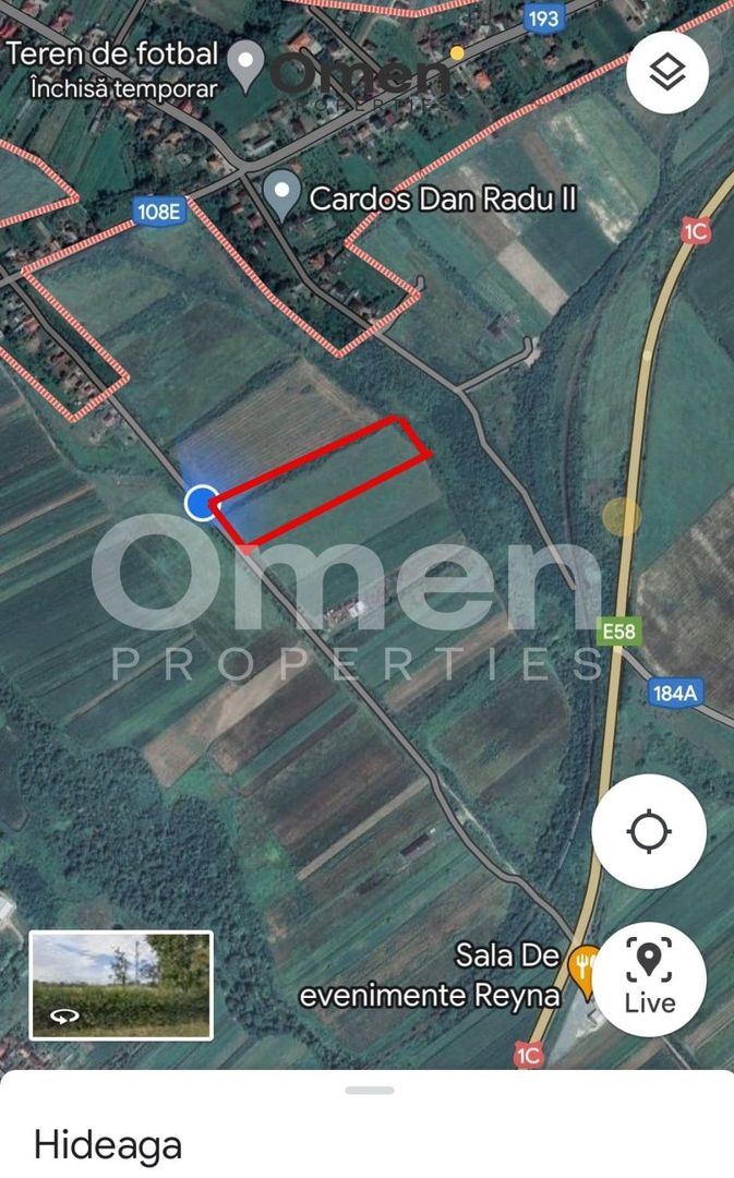 Teren arabil , in Hideaga , posibilitate de achizitie in rate - Poză 1