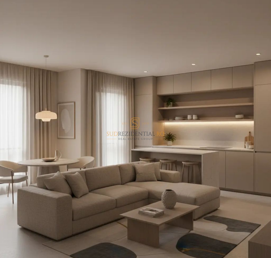 Studio spatios cu balcon 13 mp, finisaje premium - zona Bd Metalurgiei - Poză 3