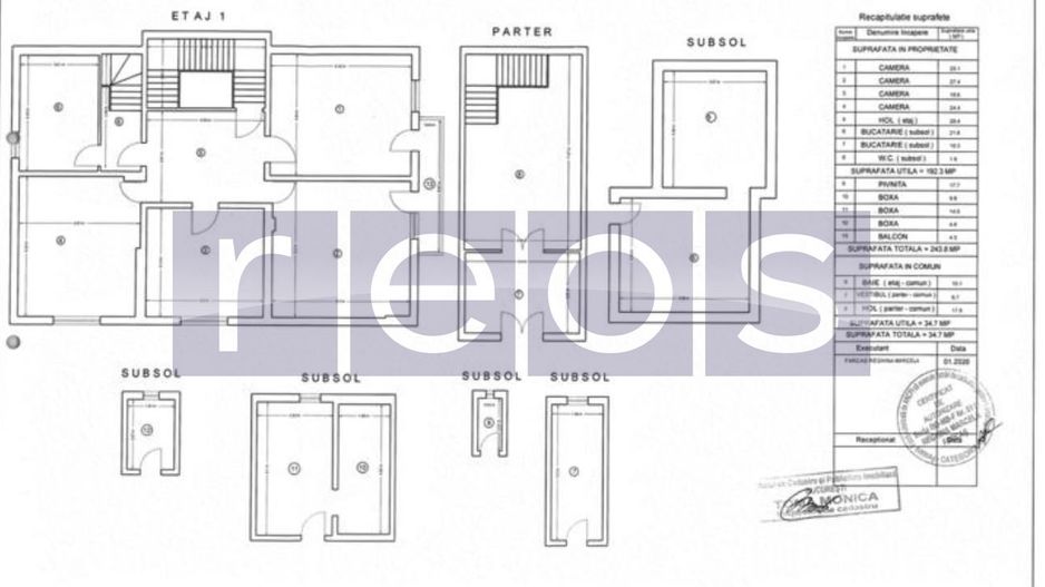 VANZARE APARTAMENT IN VILA INTERBELICA | CAL. VICTORIEI - Poză 33