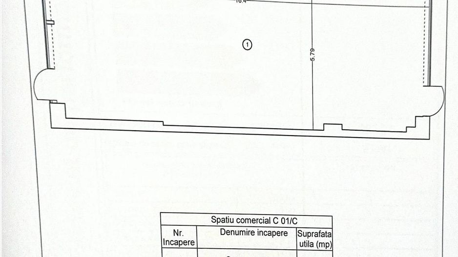 OPORTUNITATE PREMIUM | SPAȚIU COMERCIAL | COMPLEX CENTRAL - Schiță 14