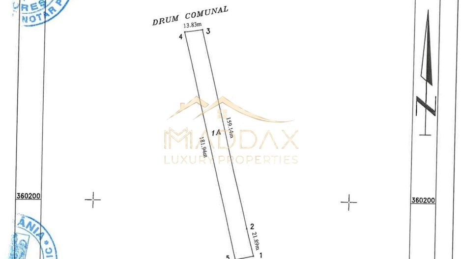 Teren intravilan ***15.000mp*** deschidere Lac Snagov 120ml // Snagov - Schiță 15