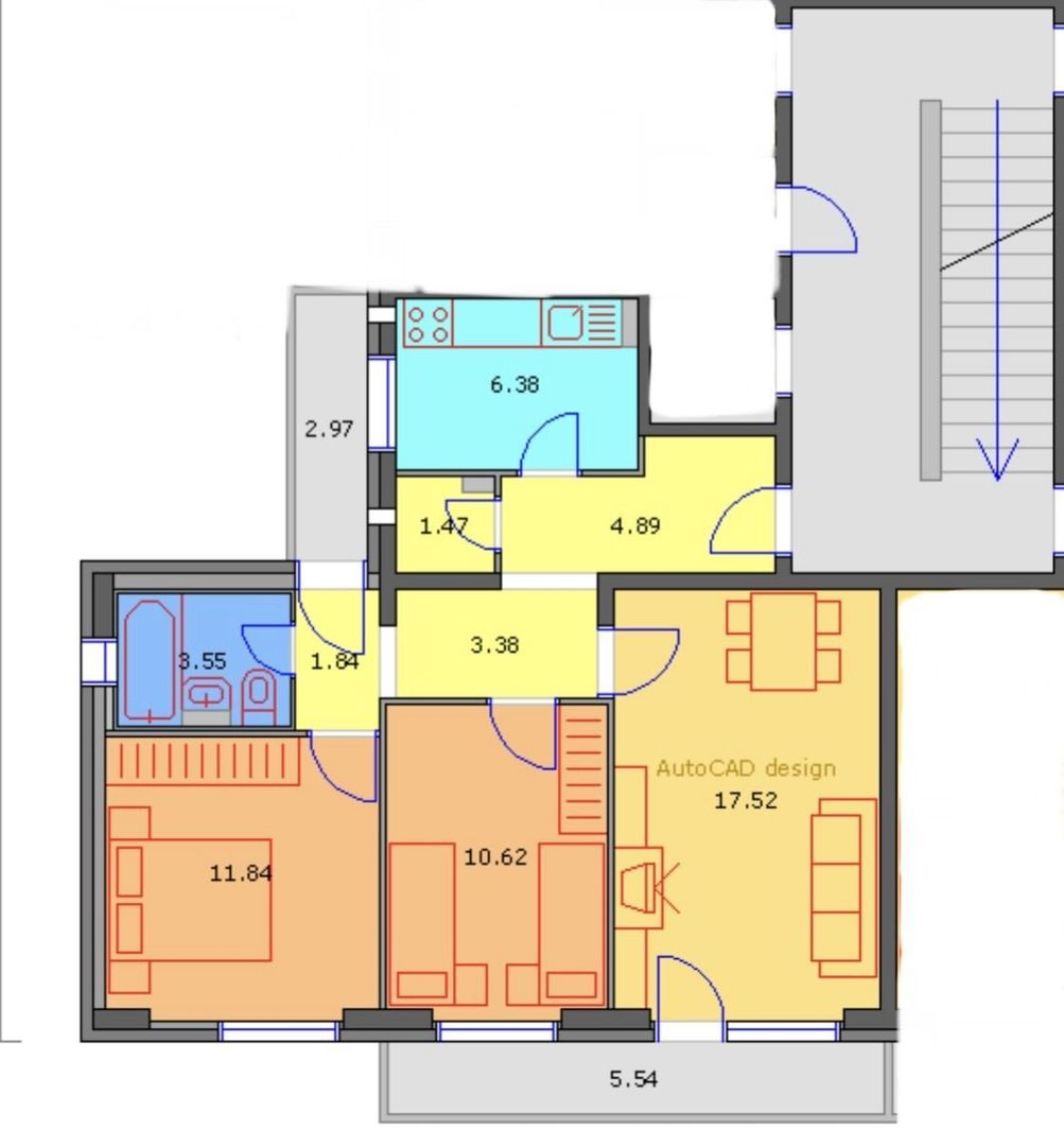 Vanzare 3 camere decomandat | etaj 1 aleea Sinaia Colentina - Poză 9