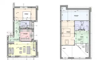 Penthouse 3 camere, 2 bai si dressing, intabulat, contoare (RV-50M-Da) - Poză 11