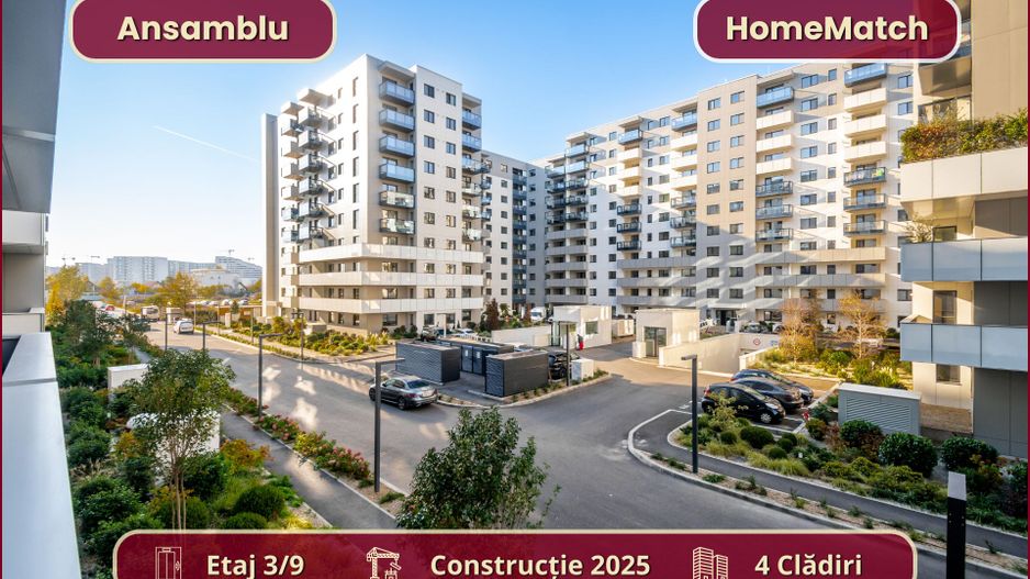 Cortina North || 2 camere || Finisaje de lux || Parcare || Comision 0% - Poză 13
