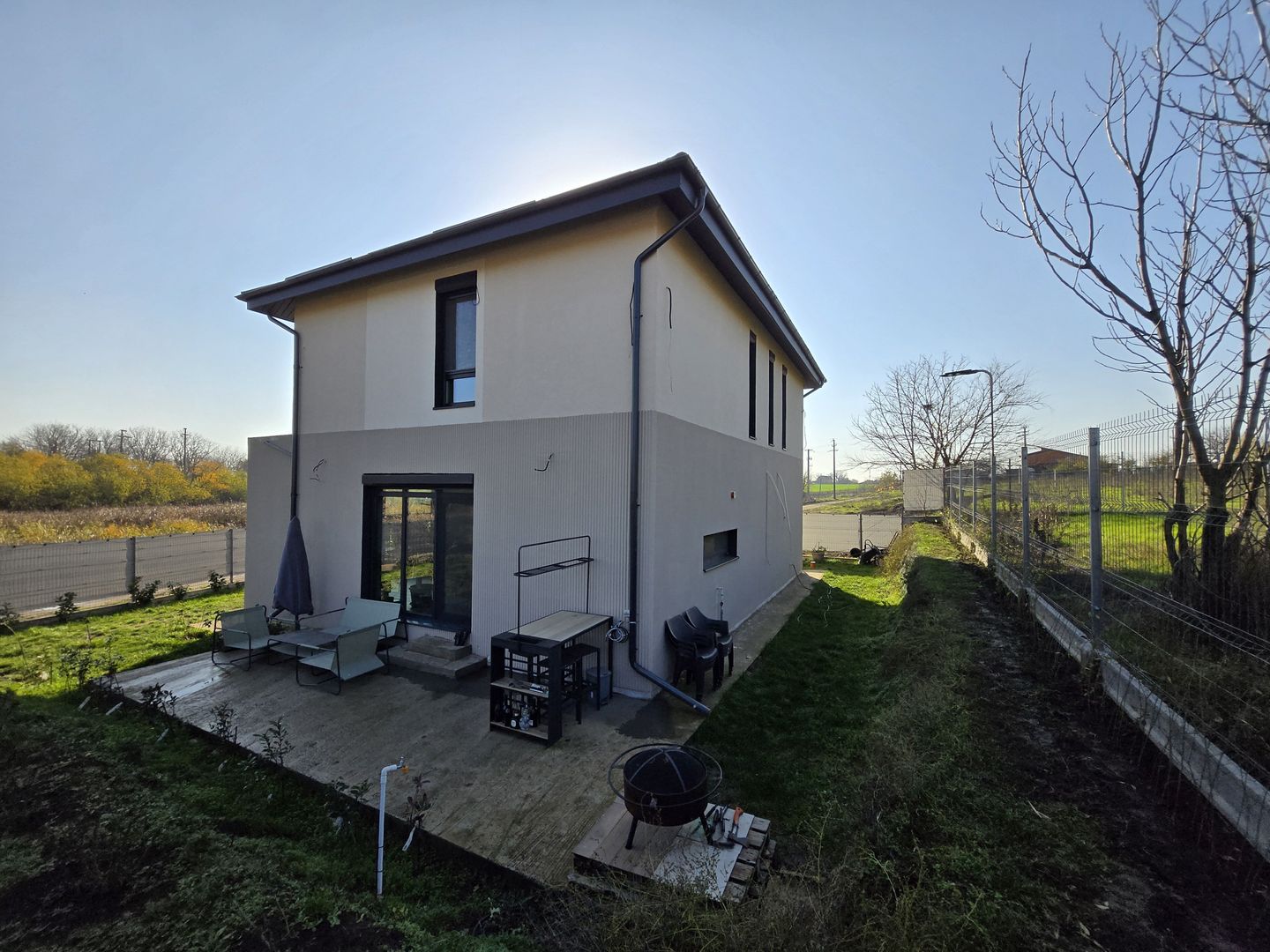 Casa noua 151mp curte 1000m Frumusani mobilata lux -langa Lac/Primarie - Poză 25