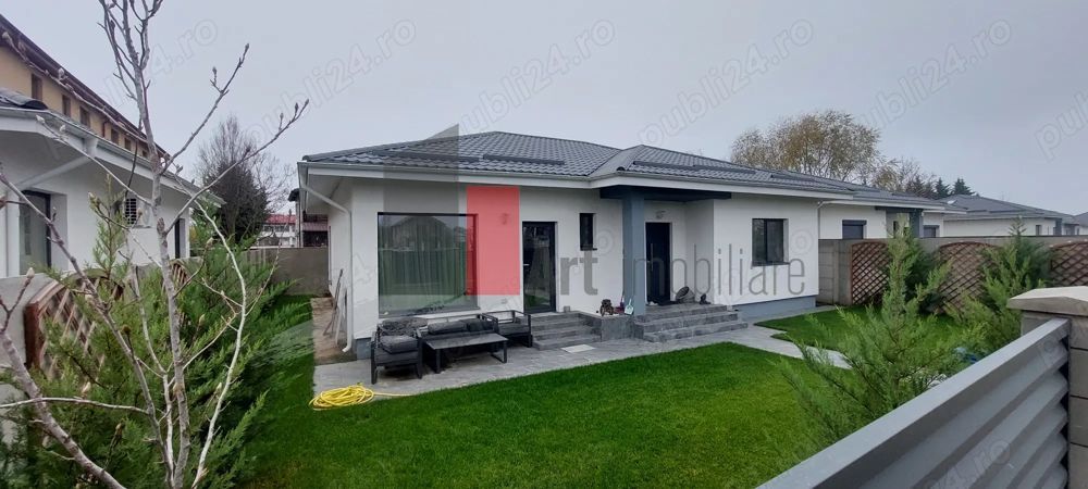 Vanzare casa individuală Domnești, 4 camere, toate utilitățile, teren 400 mp - Poză 2