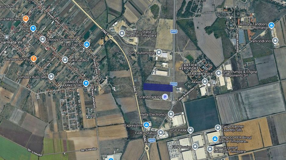 COMISION 0% | Teren intravilan | 17.668 mp | F.S. 53 m | Ghiroda - Poză 2