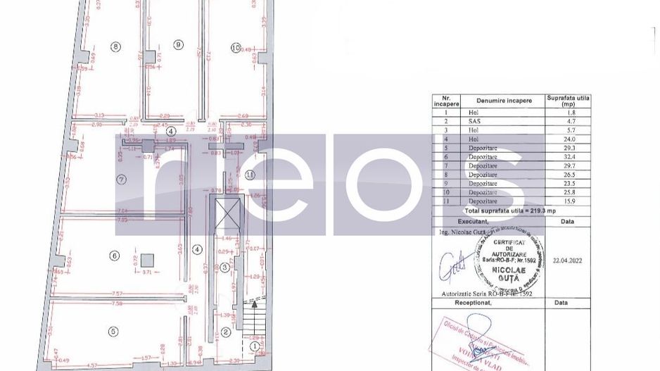 SPATIU COMERCIAL PREMIUM | 430 MP | IMOBIL NOU 2022 | RANDAMENT ESTIMAT 7,6% - Schiță 8