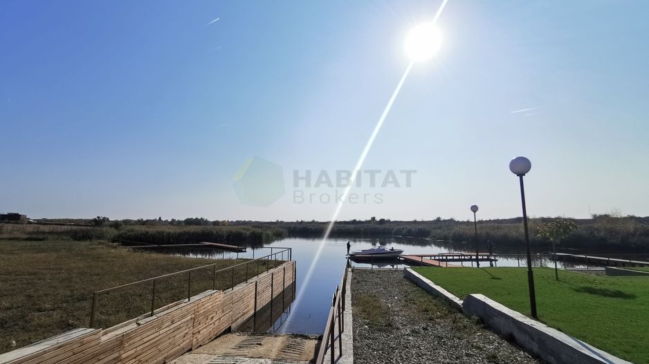 Teren + loc de acostare, complex Delta Snagov - teren lac Snagov - Poză 9
