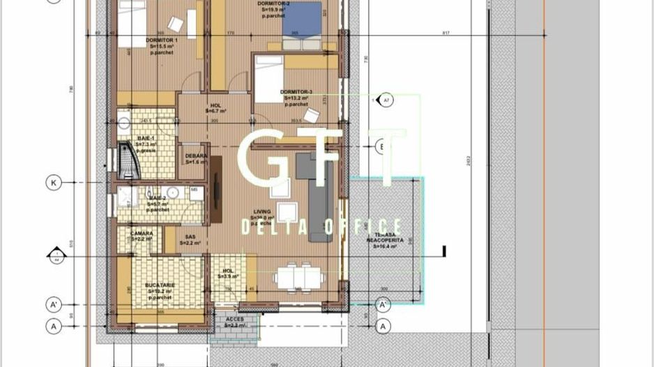 COMISION 0%! Casa 4 camere 118 mp+terasa 16 mp-Zona Str. Ghinzii - Poză 6