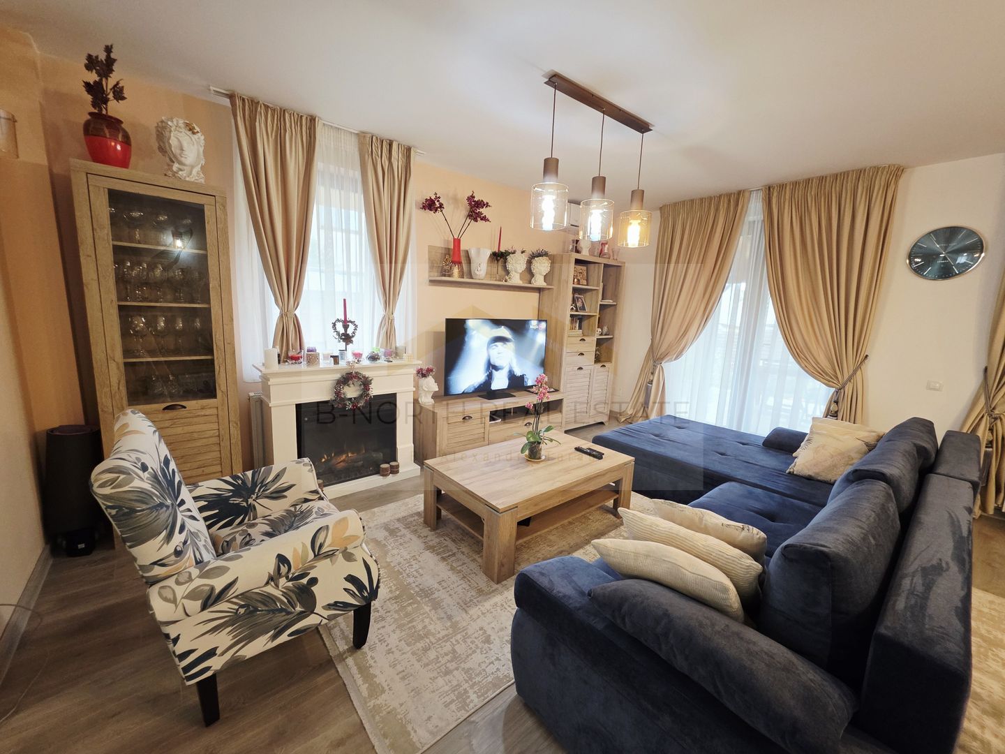 4 camere de închiriat în Complex Paladin, Corbeanca | Mobilat complet | Terasă - Poză 7