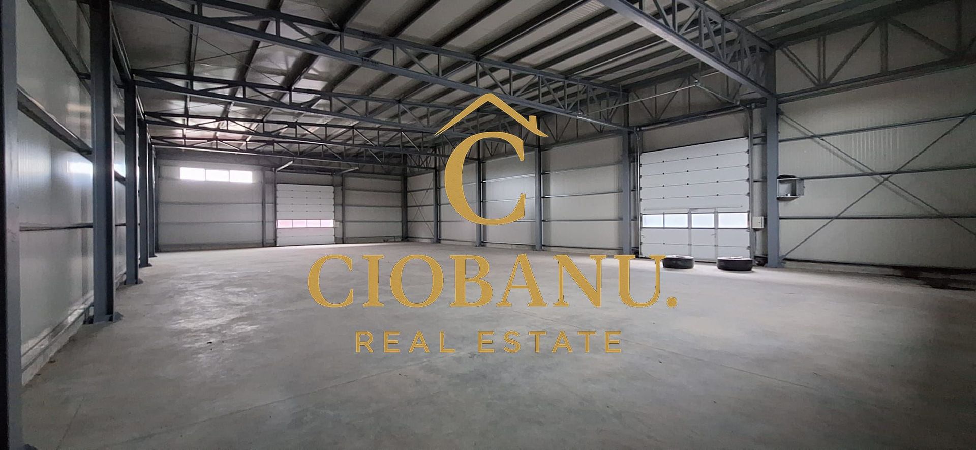 Hale industriale+Cladire de Birouri de inchiriat zona Aeroport - Poză 1