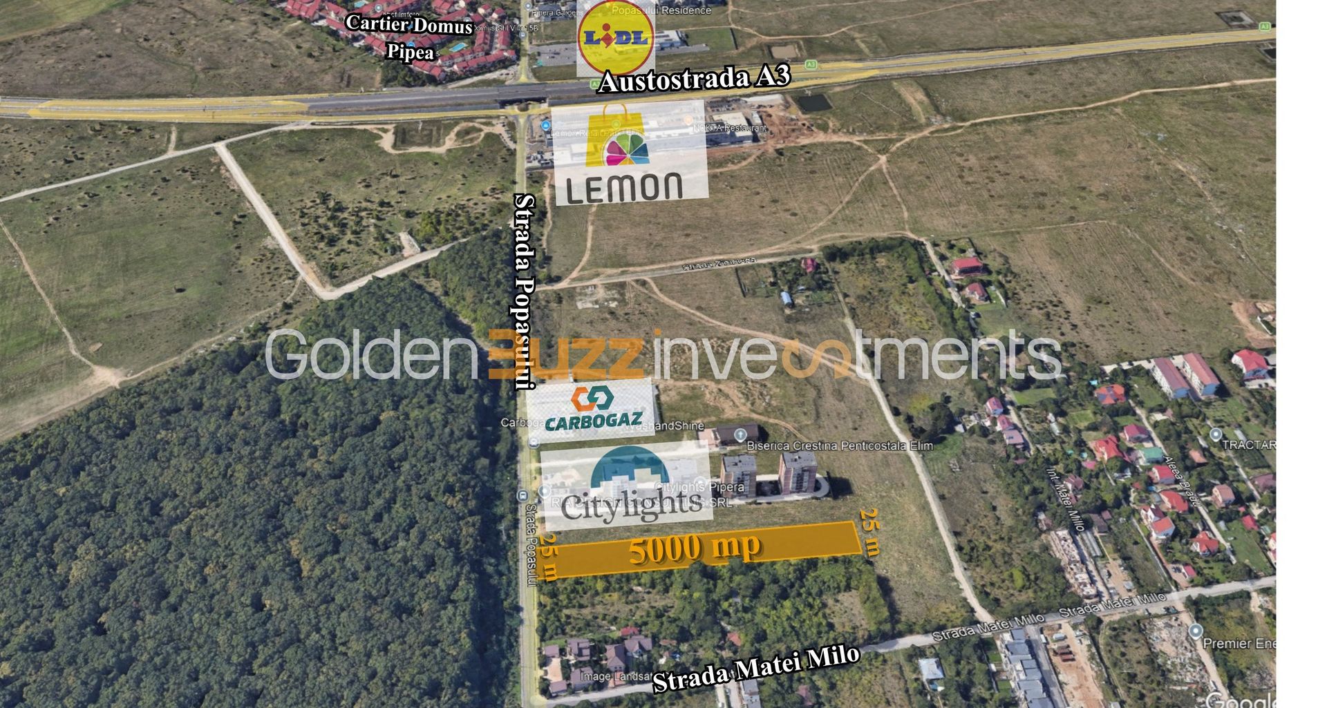 Teren 5.000 mp – Str. Popasului | Oportunitate dezvoltare sau asociere - Poză 2