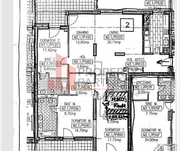 Apartament de lux langa ambasada SUA. - Schiță 4