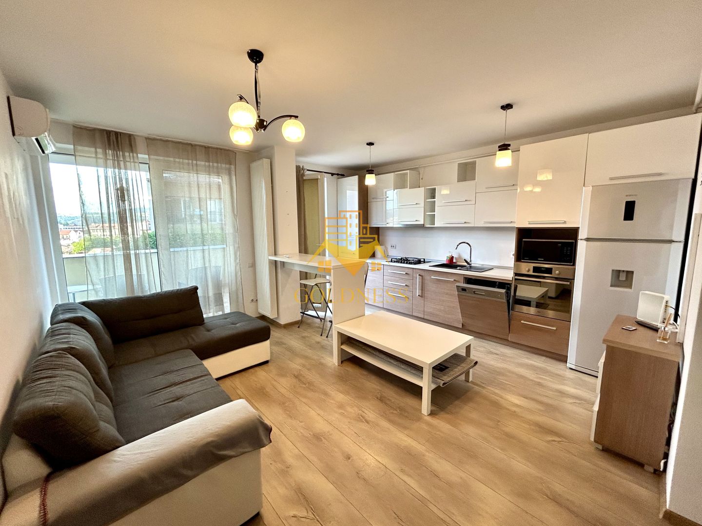 2 camere open space, Modern, Platinia, Central, NTT Data, Constanta - Poză 1