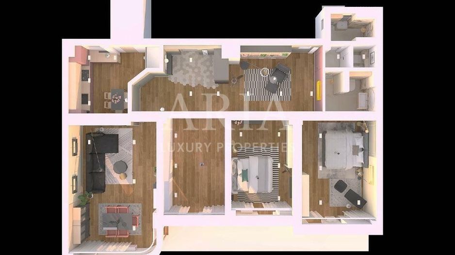 4 camere lux Herastrau - Poză 5