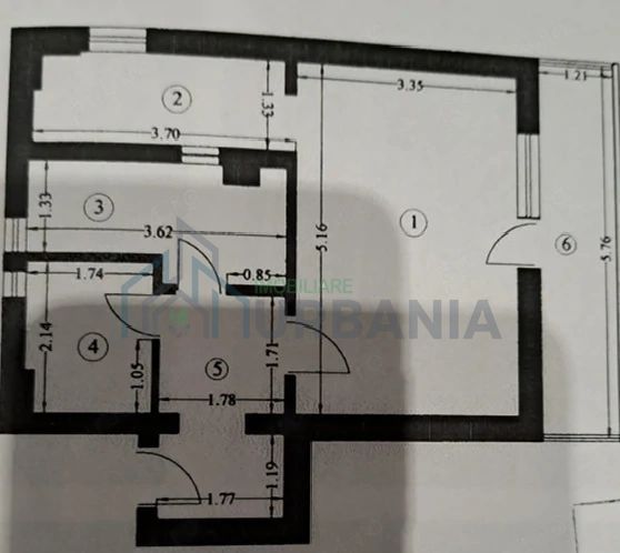 Apartament de închiriat în centrul Iașului, lângă Mitropolie - Poză 1