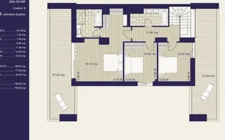 Apartament 4 camere Herăstrău | De închiriat - Schiță 22