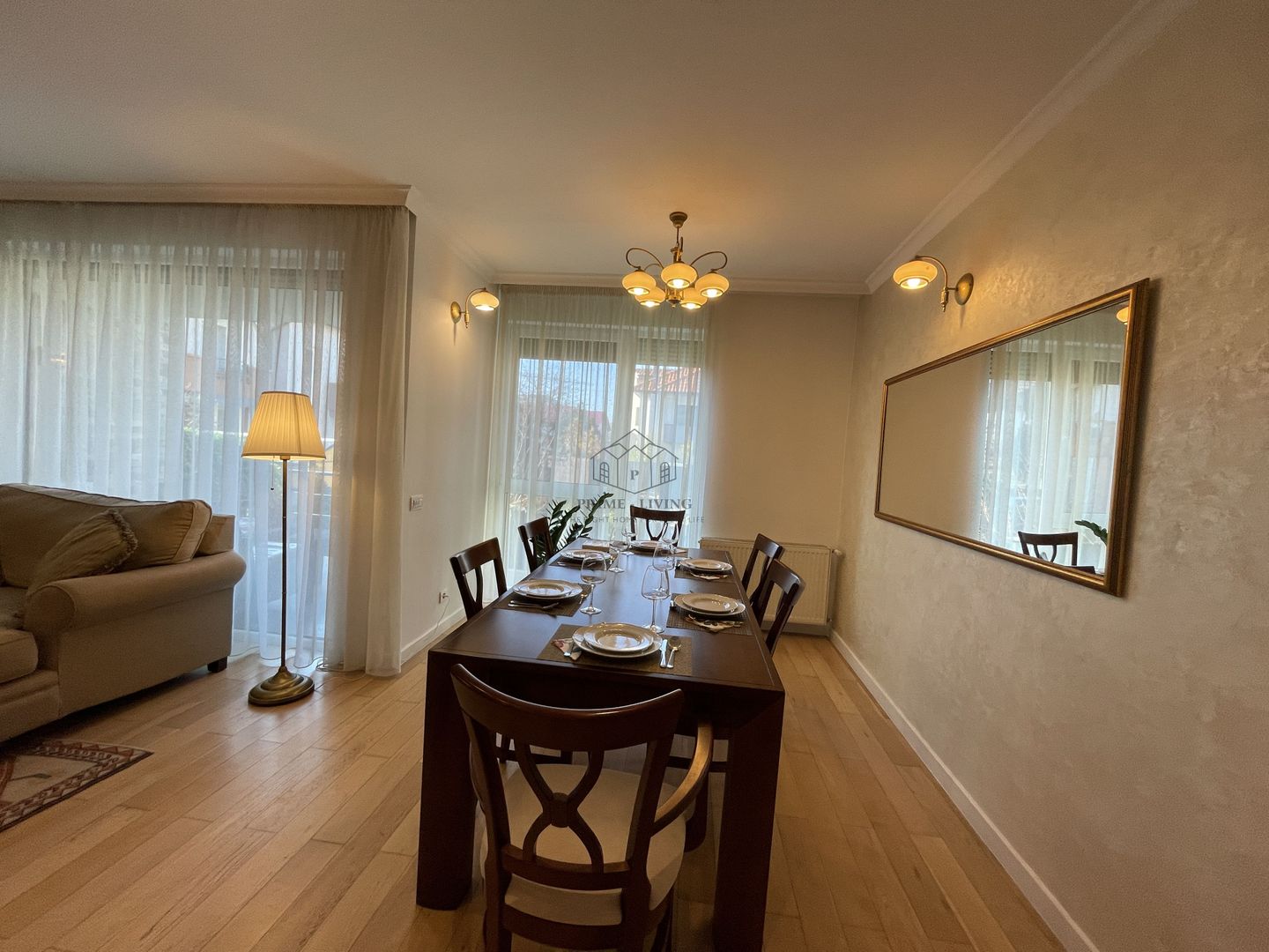 APARTAMENT CU 3 CAMERE, PARTER CU GRADINA LA INCHIRIERE IN COMPLEX - Poză 5