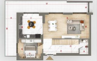 Apartament 5 camere de vanzare - Poză 2