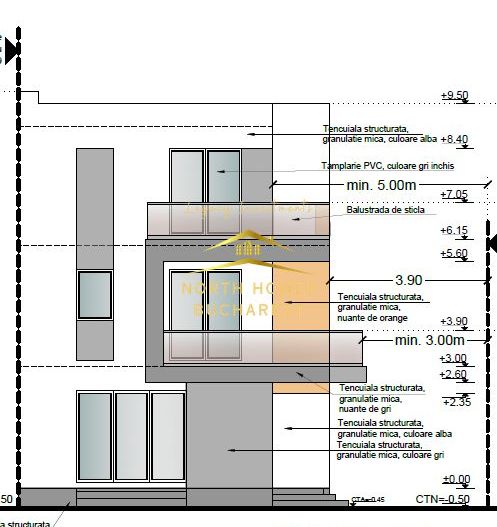 Vând vila în duplex 4 camere, 3 dormitoare, 4 bai, 2 locuri parcare - Poză 20