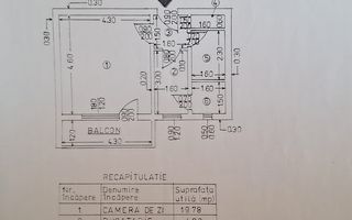 Garsoniera mare la cheie-Confort 1/Decomandata -Et.3/4 Nord-Rm.VL - Poză 17