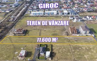 Teren arabil intravilan pentru PUZ 11.600mp | Giroc - Poză 5