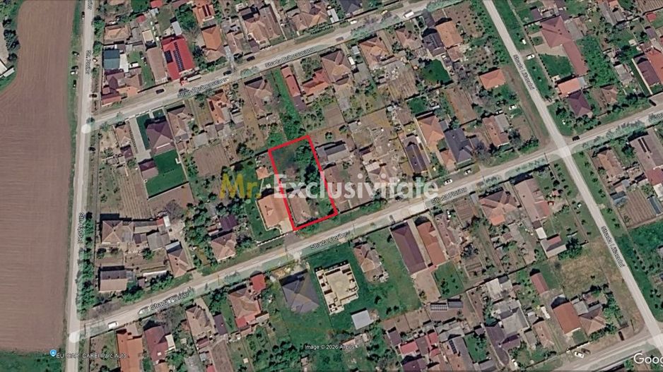 Casă 3 camere, Teren 1036 mp Front 22 m - Str. Florilor 46 - Carei - Poză 19