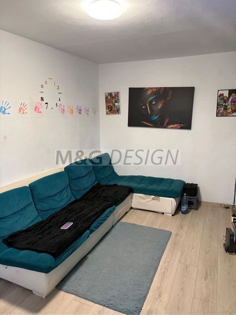 Apartament 3 camere Sagului etaj 3 cu centrala - Poză 2