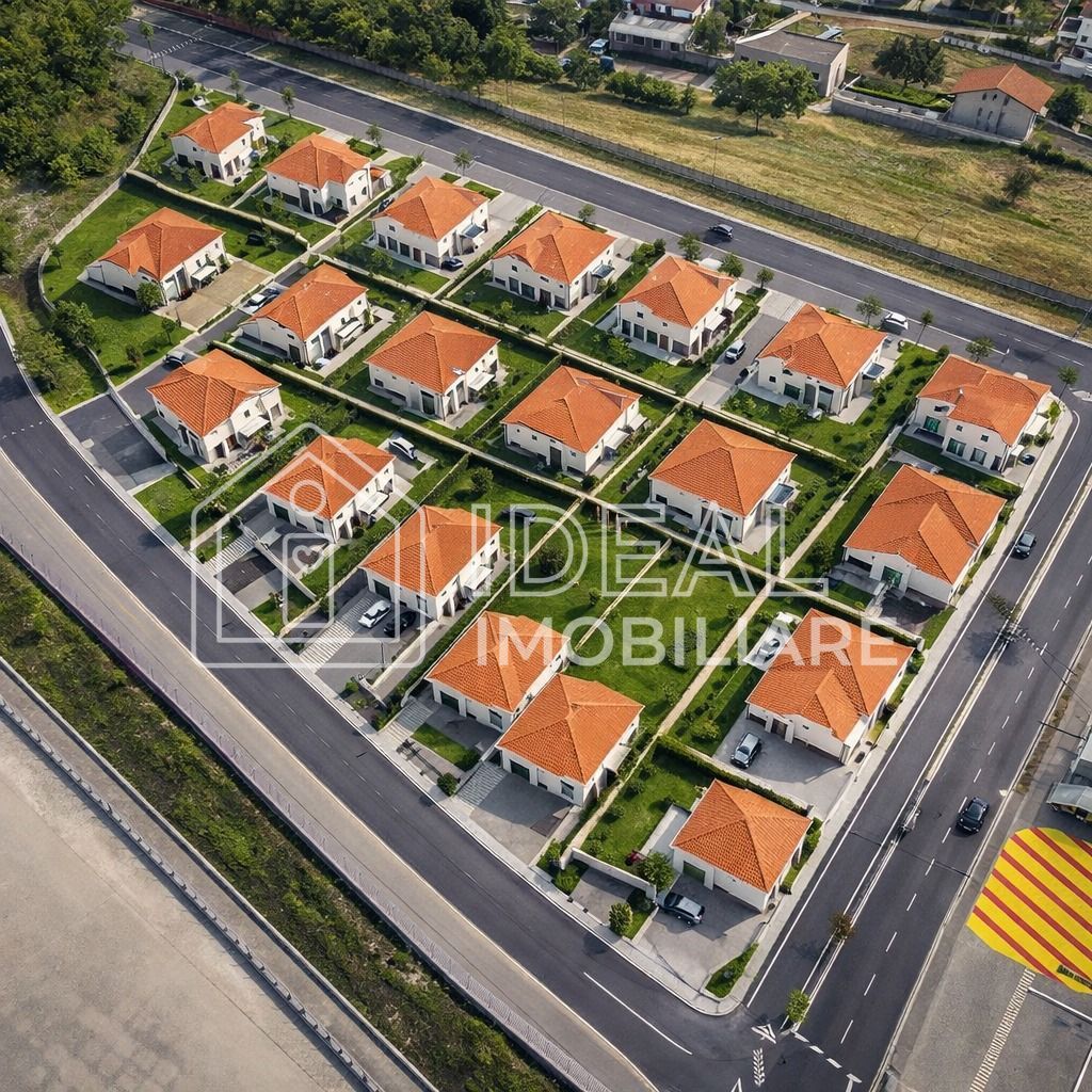 Teren dezvolatre duplex sau case individuale în Cristian - Poză 1
