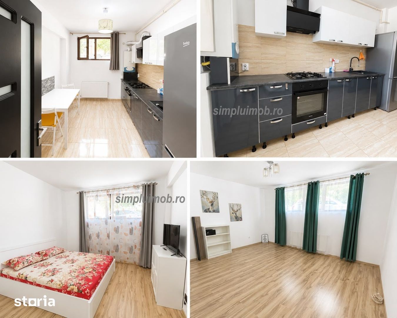 2 Camere Demisol inalt si luminos | 60 mp | Păcii - Loc de Parcare - Poză 1