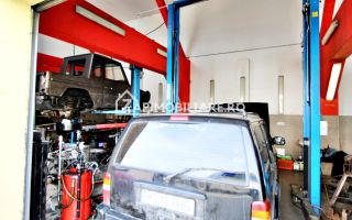 Boxă pentru service auto cu elevator - Poză 3