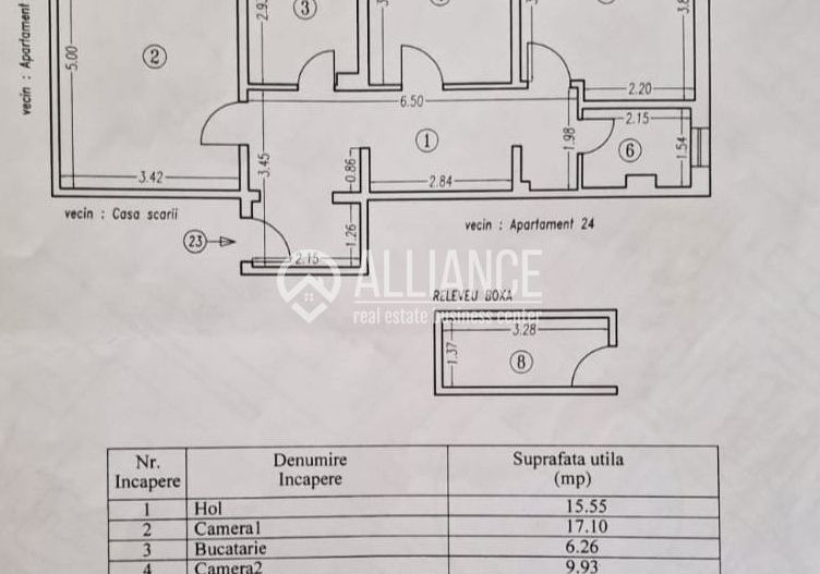 Tomis Nord Boema apartament 3 camere - Poză 13