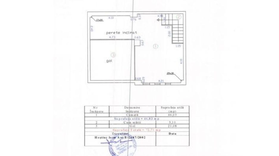 5 CAMERE MANSARDA|| OPORTUNITATE DE INVESTITIE| multiple optiuni de folosinta - Schiță 16