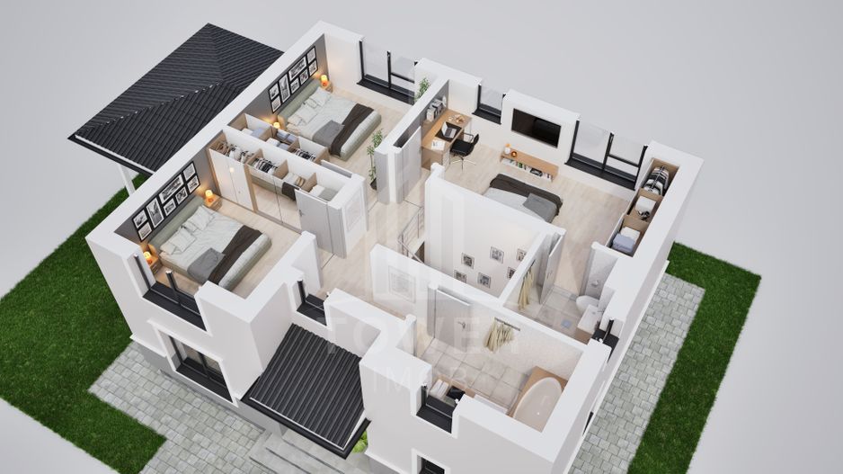 Casă single de vânzare într-un complex rezidențial nou  | Comision 0% - Poză 11