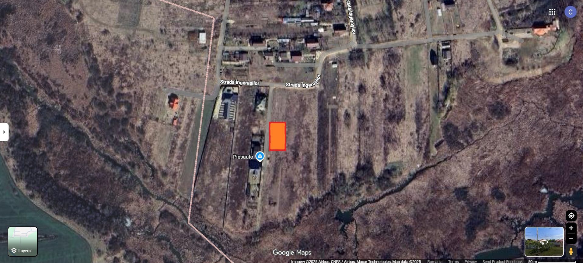 Teren intravilan in Peris | strada Ingerasilor | Vedere spre lac - Poză 1