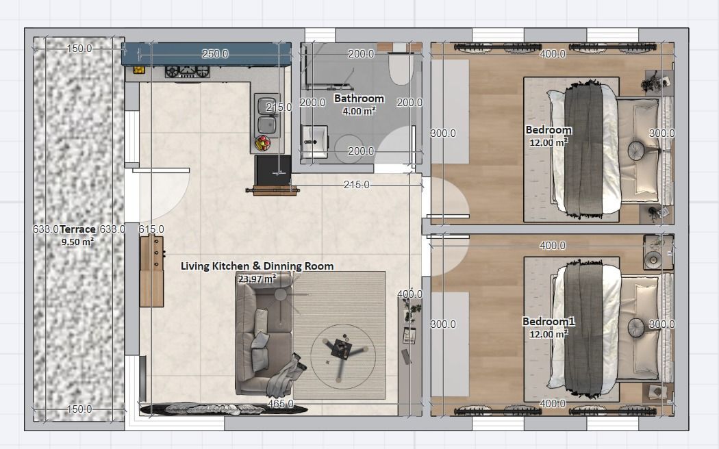 Casă Modernă la Comandă în Sanpetru – Stil de Viață Confortabil lângă - Poză 2