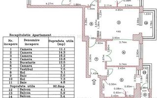 4 camere decomandat, posibilitate montare centrala, Pantelimon Delfinului - Poză 31