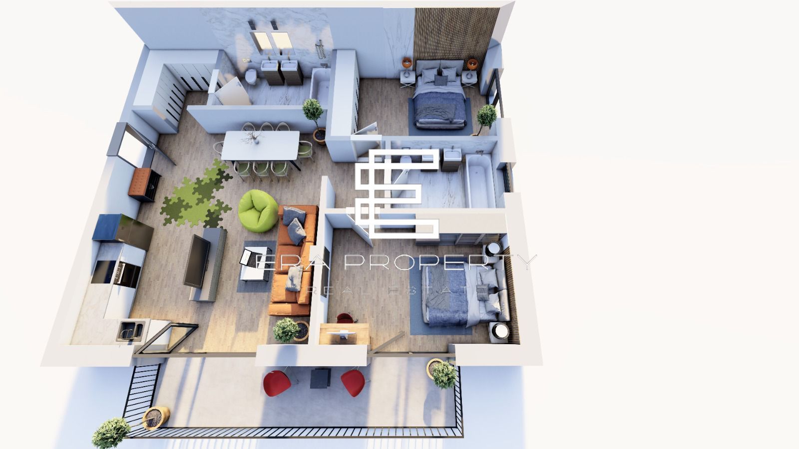 Apartamente 3 Camere – Etaj 1 | Bloc Nou Exclusivist | Cartierul Arhitectilor - Poză 8