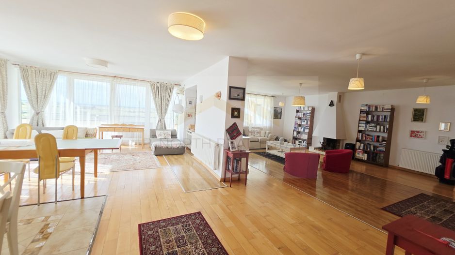 Penthouse 148mp  cu terase75 mp și șemineu | Corbeanca - Poză 1