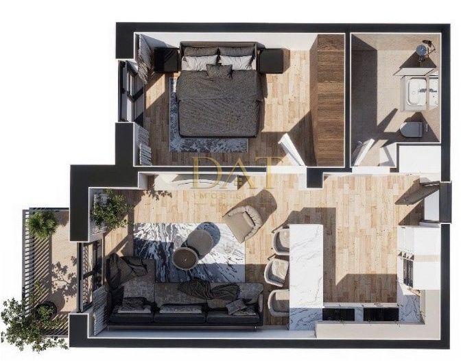 Apartament 2 camere | etaj intermediar | bloc premium | Baciu Regal - Poză 2