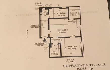 2 camere | 53 mp | Romana- Universitate - Poză 13