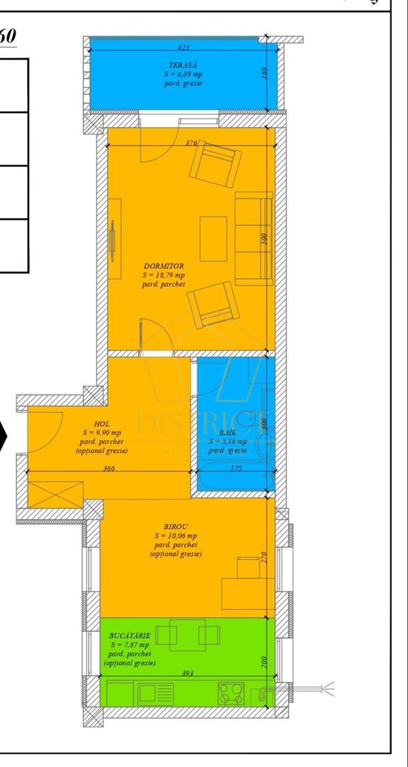 COM 0% Apartamente noi cu 2 camere | Mehala - Schiță 9
