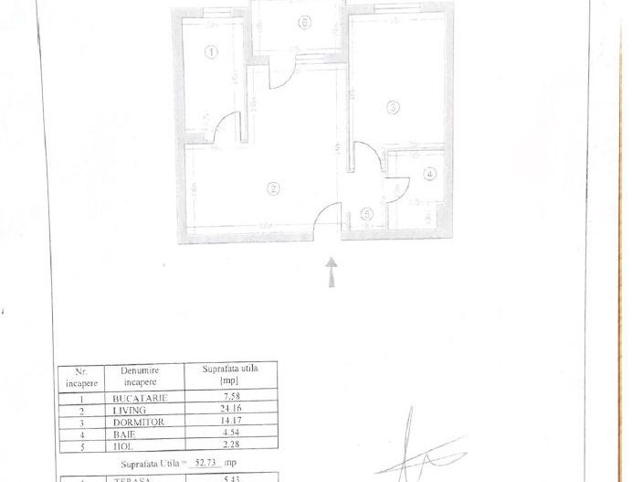 Apartament 2 camere cu grădină proprie | Adora Residence Pipera - Schiță 10