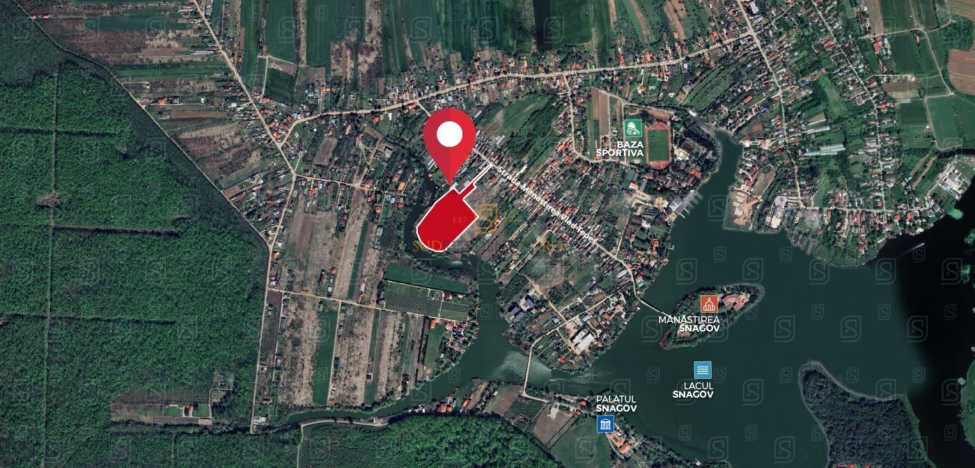 Silistea Snagovului, Teren 23.761 mp, deschidere 226 ml catre lac - Poză 6