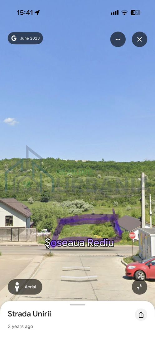 Teren 1.190 mp – Șoseaua Valea Rediului, Rediu – lângă Lacul Rediu – acces direct din strada principală - Poză 1