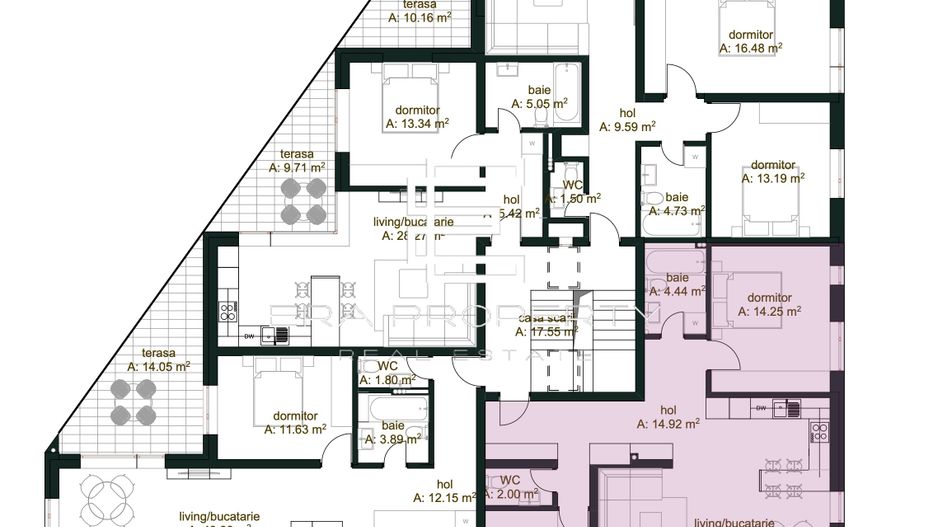 Intabulat! Apartament nou, eficient energetic – Cartierul Arhitecților - Schiță 11