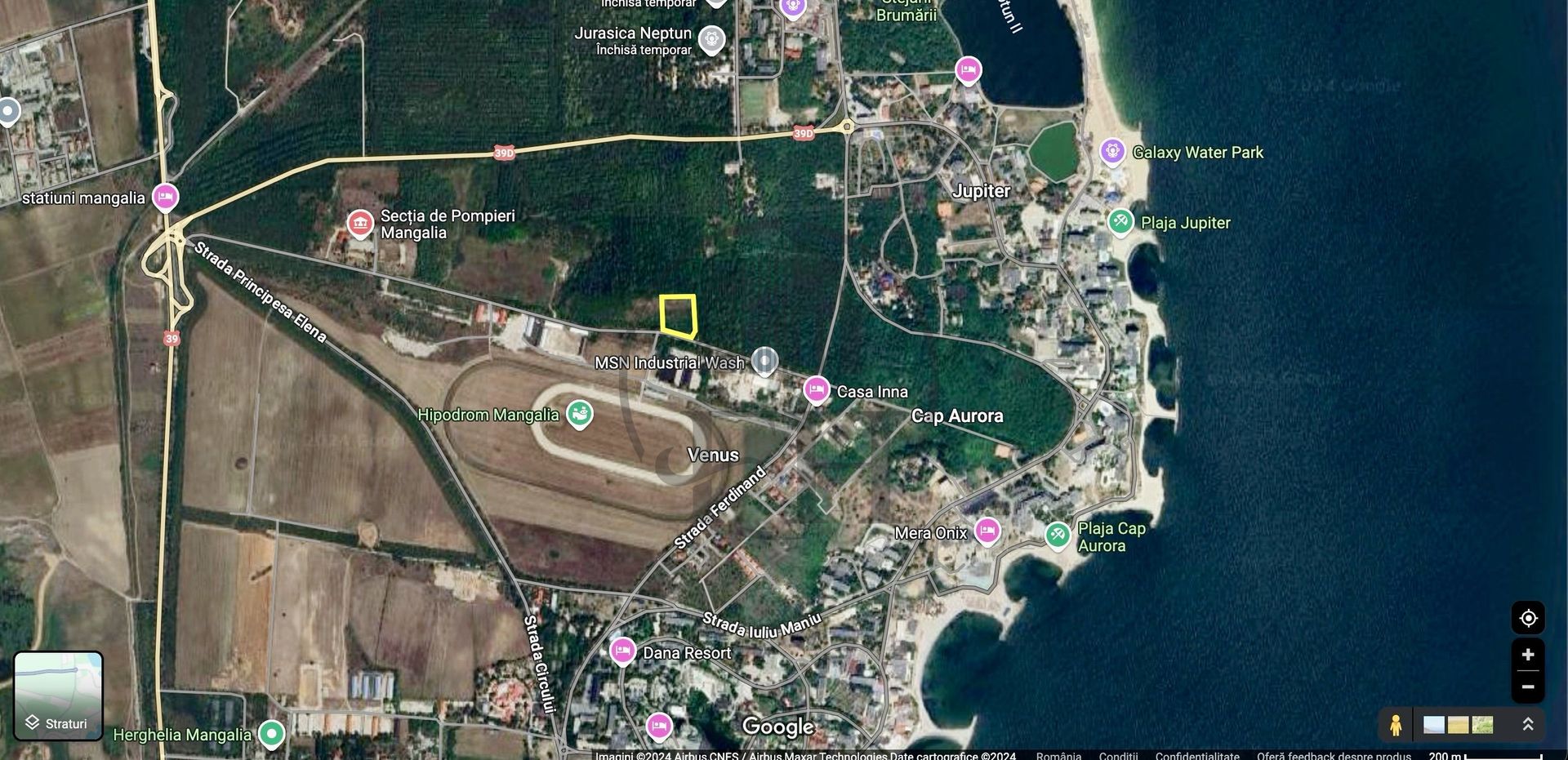 Teren intravilan de vânzare Jupiter, Constanța - Poză 1