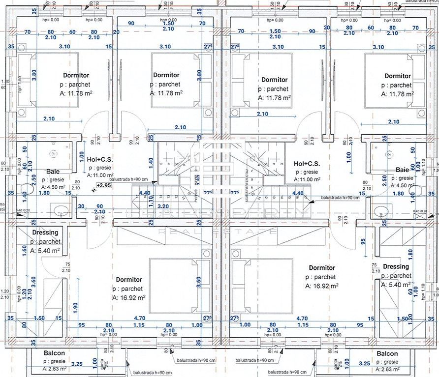 Casă nouă, cu pivniță, pod și 3 dormitoare – situată pe colț - Cisnadie - Schiță 18